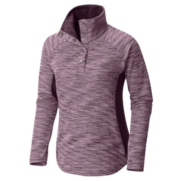 Columbia Purple Space Dyed Women’s Optic Got It II Pullover Size Medium - Picture 1 of 12